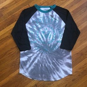Society Tie-die Baseball Tee